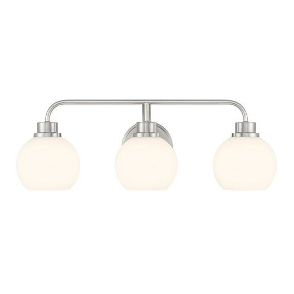Bathroom Vanity Light in Brushed Nickel