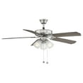 thumbnail image 1 of Trade Winds Levi 52" 3-Light Ceiling Fan in Brushed Nickel, 1 of 6