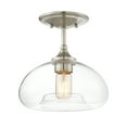 thumbnail image 1 of Trade Winds Lighting 1-Light Ceiling Light In Brushed Nickel, 1 of 3