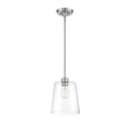 thumbnail image 1 of Trade Winds Lighting 1-Light Pendant Light In Brushed Nickel, 1 of 7