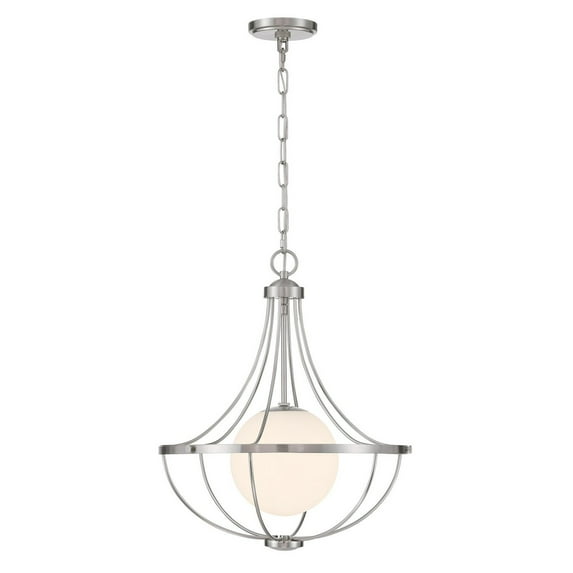 Pendant in Brushed Nickel