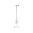 thumbnail image 1 of Trade Winds Lighting 1-Light Pendant Light In Chrome, 1 of 5