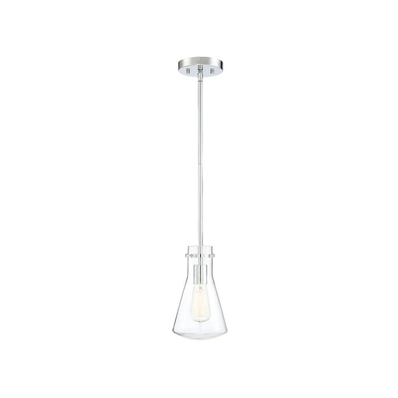 Trade Winds Lighting 1-Light Pendant Light In Chrome
