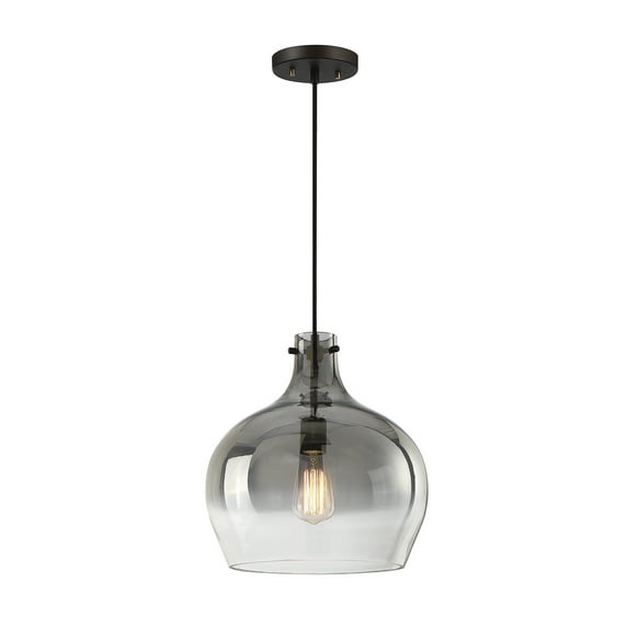 Trade Winds Lighting 1-Light Pendant Light In Oil Rubbed Bronze