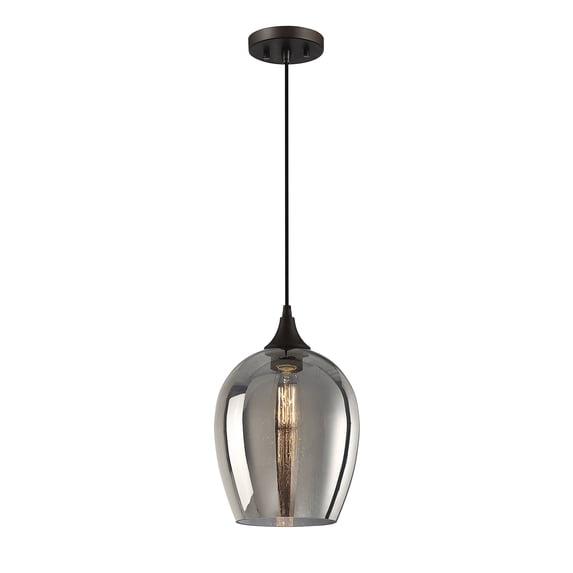 Trade Winds Lighting 1-Light Pendant Light In Oil Rubbed Bronze