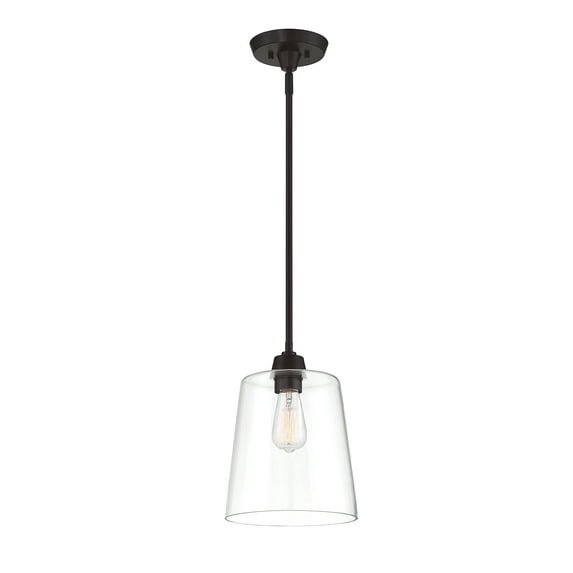 Trade Winds Lighting 1-Light Pendant Light In Oil Rubbed Bronze