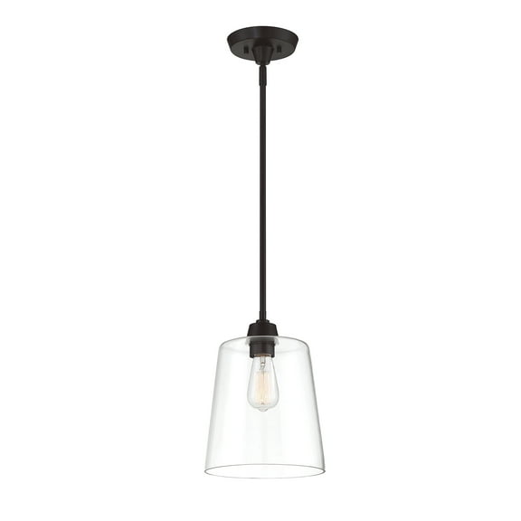 Trade Winds Lighting 1-Light Pendant Light In Oil Rubbed Bronze