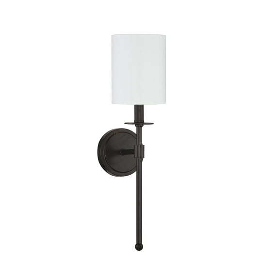 Trade Winds Lighting 1-Light Wall Sconce In Oil Rubbed Bronze