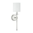 thumbnail image 1 of Trade Winds Lighting 1-Light Wall Sconce In Polished Nickel, 1 of 6