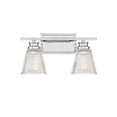 thumbnail image 1 of Trade Winds Lighting 2-Light Bathroom Vanity Light In Chrome, 1 of 5