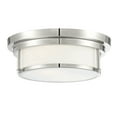 thumbnail image 1 of Trade Winds Lighting 2-Light Ceiling Light In Polished Nickel, 1 of 7