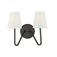 thumbnail image 1 of Trade Winds Lighting 2-Light Wall Sconce In Oil Rubbed Bronze, 1 of 5
