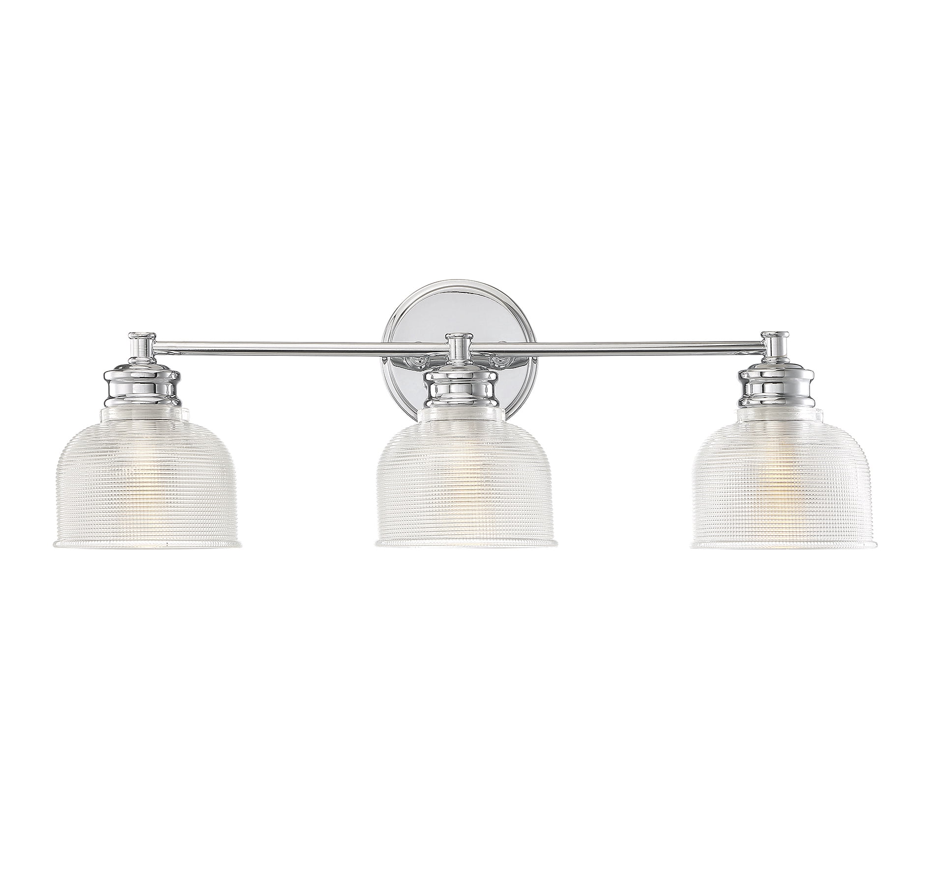 Trade Winds Lighting 3-Light Bathroom Vanity Light In Chrome