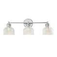 thumbnail image 1 of Trade Winds Lighting 3-Light Bathroom Vanity Light In Chrome, 1 of 7