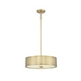 thumbnail image 1 of Trade Winds Lighting 3-Light Pendant Light In Natural Brass, 1 of 6