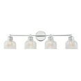 thumbnail image 1 of Trade Winds Lighting 4-Light Bathroom Vanity Light In Chrome, 1 of 6