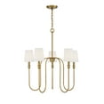 thumbnail image 1 of Trade Winds Lighting 5-Light Chandelier In Natural Brass, 1 of 7