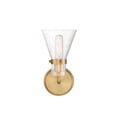 thumbnail image 1 of Trade Winds Lighting TW110039-NB Scott Wall Sconce in Natural Brass, 1 of 5