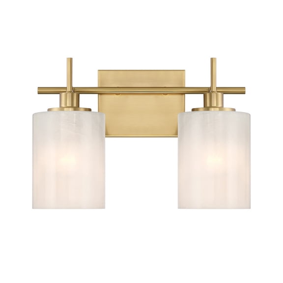 Bathroom Vanity Light in Natural Brass