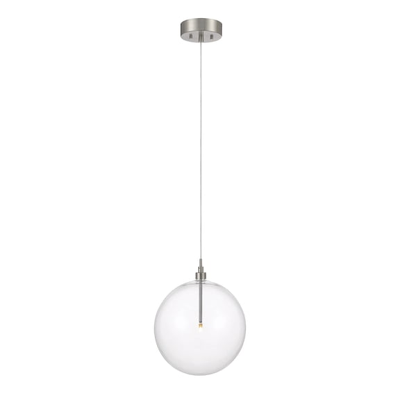 Trade Winds Minimus 1-Light Pendant in Brushed Nickel