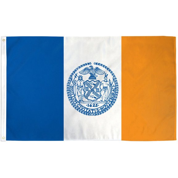 Trade Winds New York City Flag 3x5ft House Flag City of New York City NYC New York Flag 100D