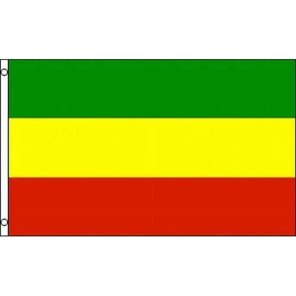 Trade Winds Old Style Ethiopian Flag 3x5 ft Ethiopia Africa Rastafarian Reggae African Unity