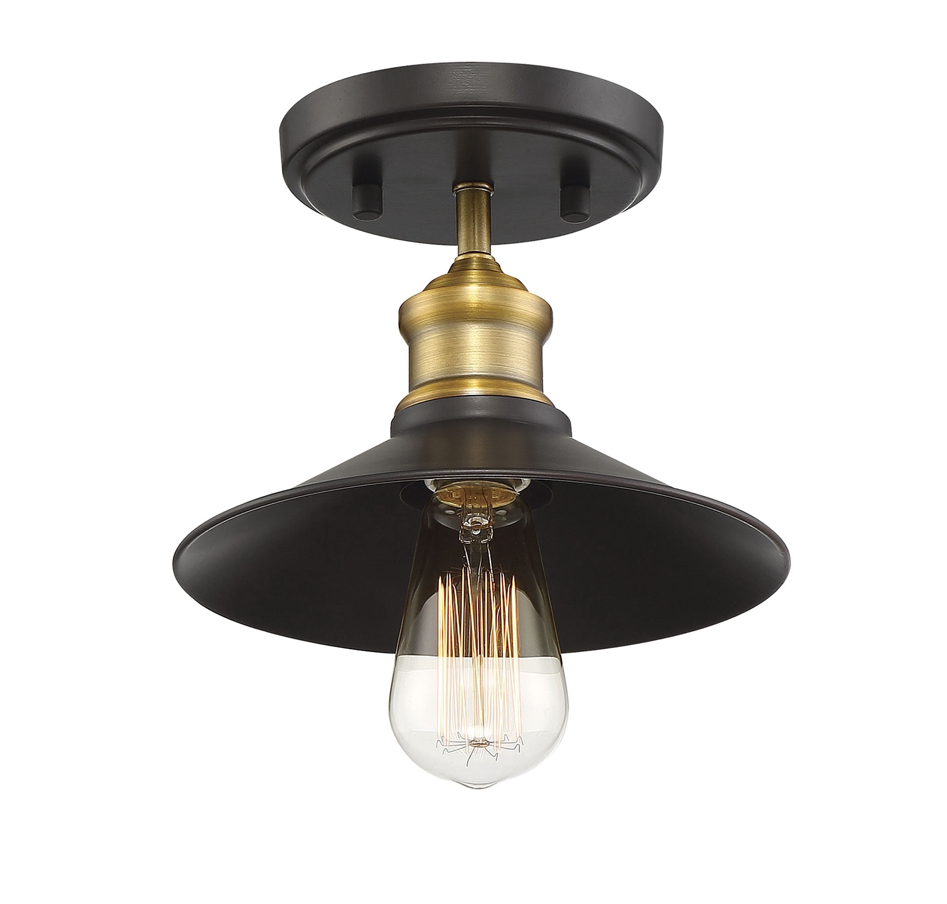 Trade Winds Quincy Vintage Ceiling Light in Oil Rubbed Bronze