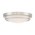 thumbnail image 1 of Trade Winds Slim 2-Light Flush Mount in Brushed Nickel, 1 of 4