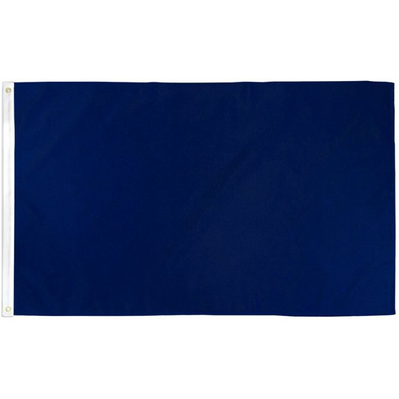 Trade Winds Solid Navy Blue Flag 3X5ft 200D DURA Flag Solid Color Navy Blue Blank Flag