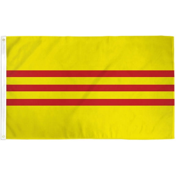 Trade Winds South Vietnamese Flag 3x5 ft 1948 - 1975 RVN Republic Saigon Vietnam War-New