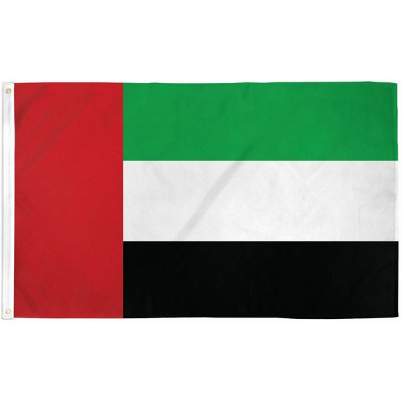 Trade Winds United Arab Emirates Flag 2x3ft Flag of UAE Emiratis Flag 2x3 House Flag 100D
