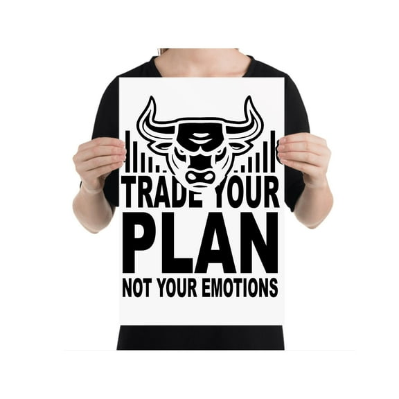 Motivational Wall Art Poster - Stock Traders Gift