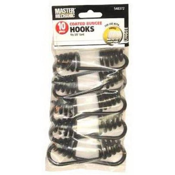 Trade of Amta  9 mm Coated Bungee Steel Hooks 0.37 in. - Pack of 10