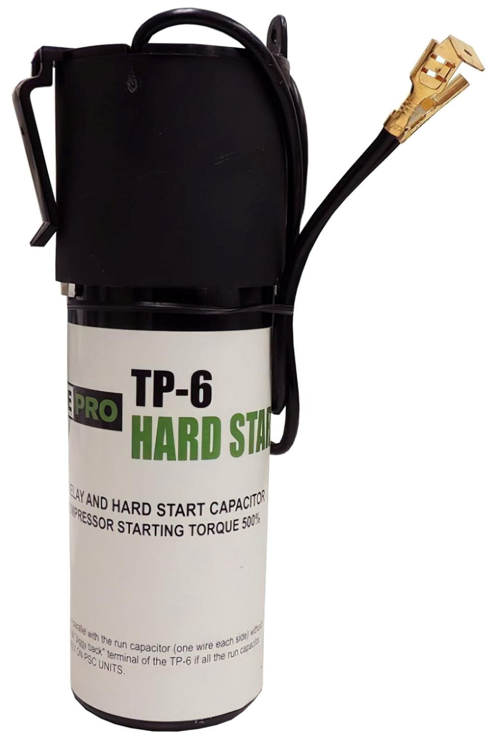 TradePro TP-6 Solid State Relay/Hard Start Capacitor; 130-156 MFD; 90 ...