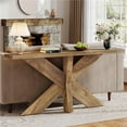 thumbnail image 1 of Tradeber TB-JW0993 70.9 in. Long Farmhouse Console Table - Oak Brown, 1 of 1