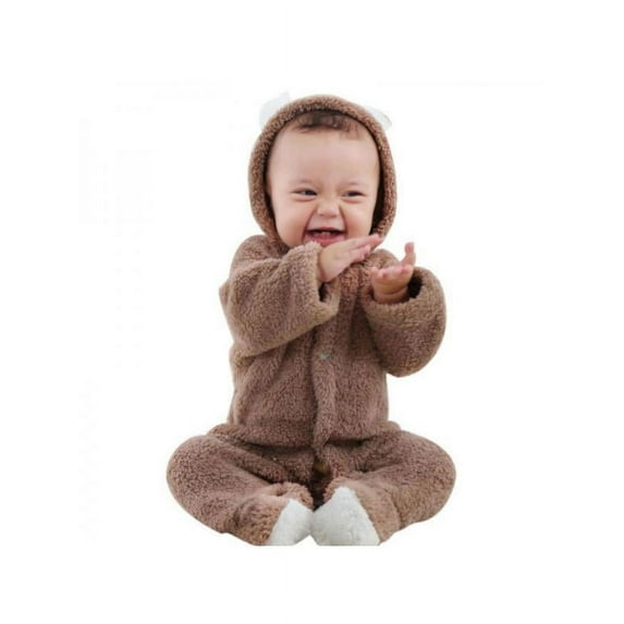 Tradecan Unisex Baby Cloth Winter Coats Cute Newborn Infant Jumpsuit Snowsuit Bodysuits