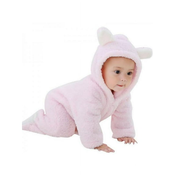 Tradecan Unisex Baby Cloth Winter Coats Cute Newborn Infant Jumpsuit Snowsuit Bodysuits
