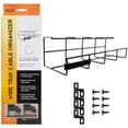 thumbnail image 1 of Trademark 83-SCDO1001 Wire Tray Desk Cable Organizer, 1 of 2