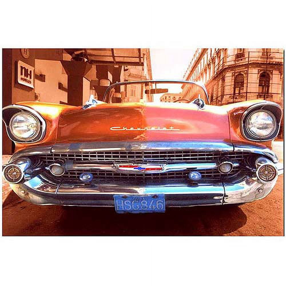 Trademark Art "1957 Chevy" Canvas Art