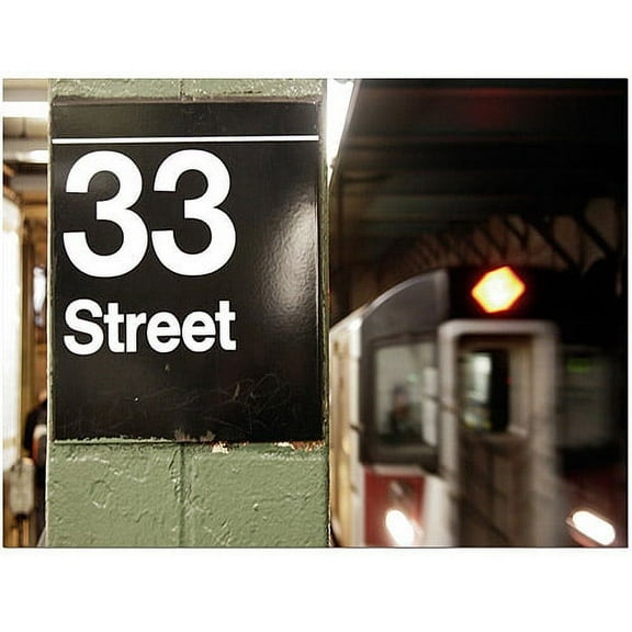 Trademark Art "33 Street" Canvas Art by Yale Gurney