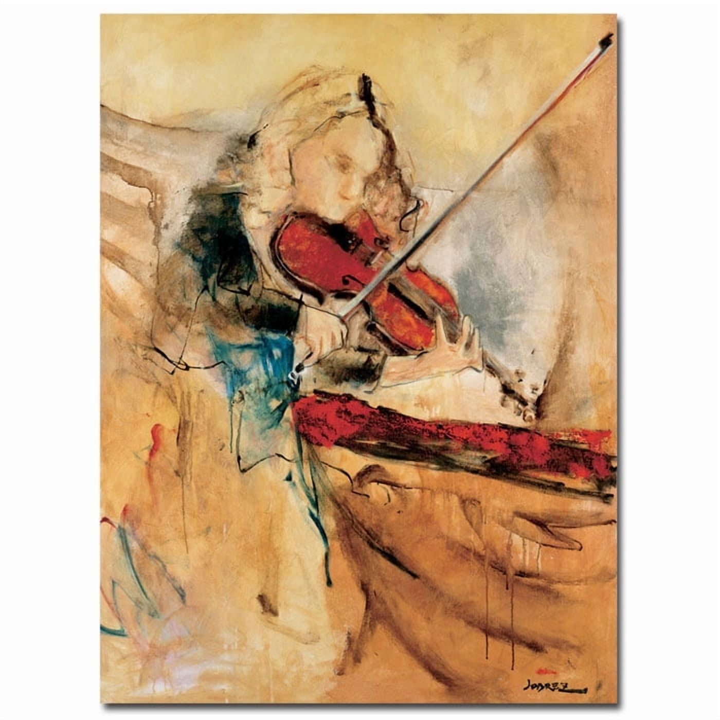 Trademark Art "Amazing Touch" Canvas Art by Joarez