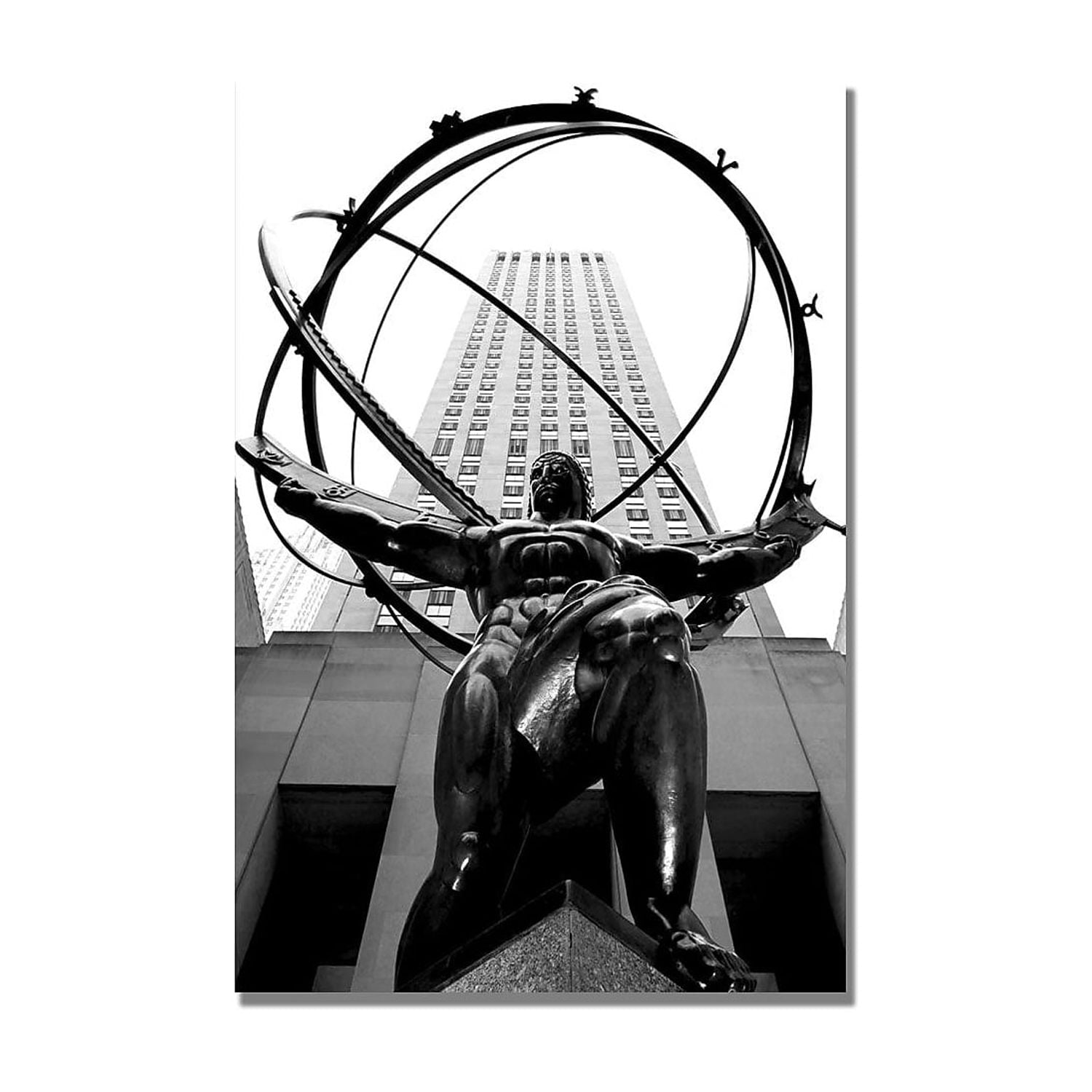 Trademark Art "Atlas" Canvas Wall Art by CATeyes
