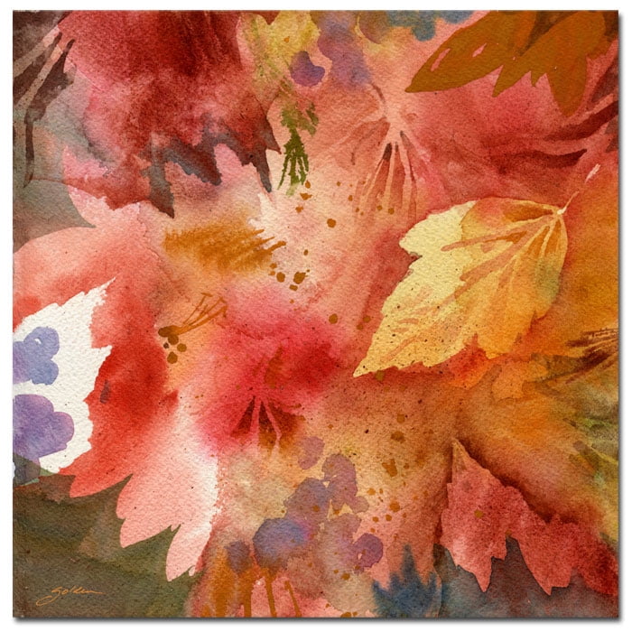 Trademark Art "Autumn's Shadows" Canvas Art by Sheila Golden