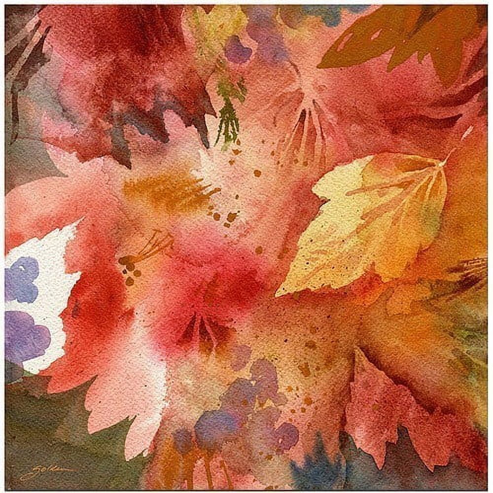 Trademark Art "Autumn's Shadows" Canvas Art by Sheila Golden