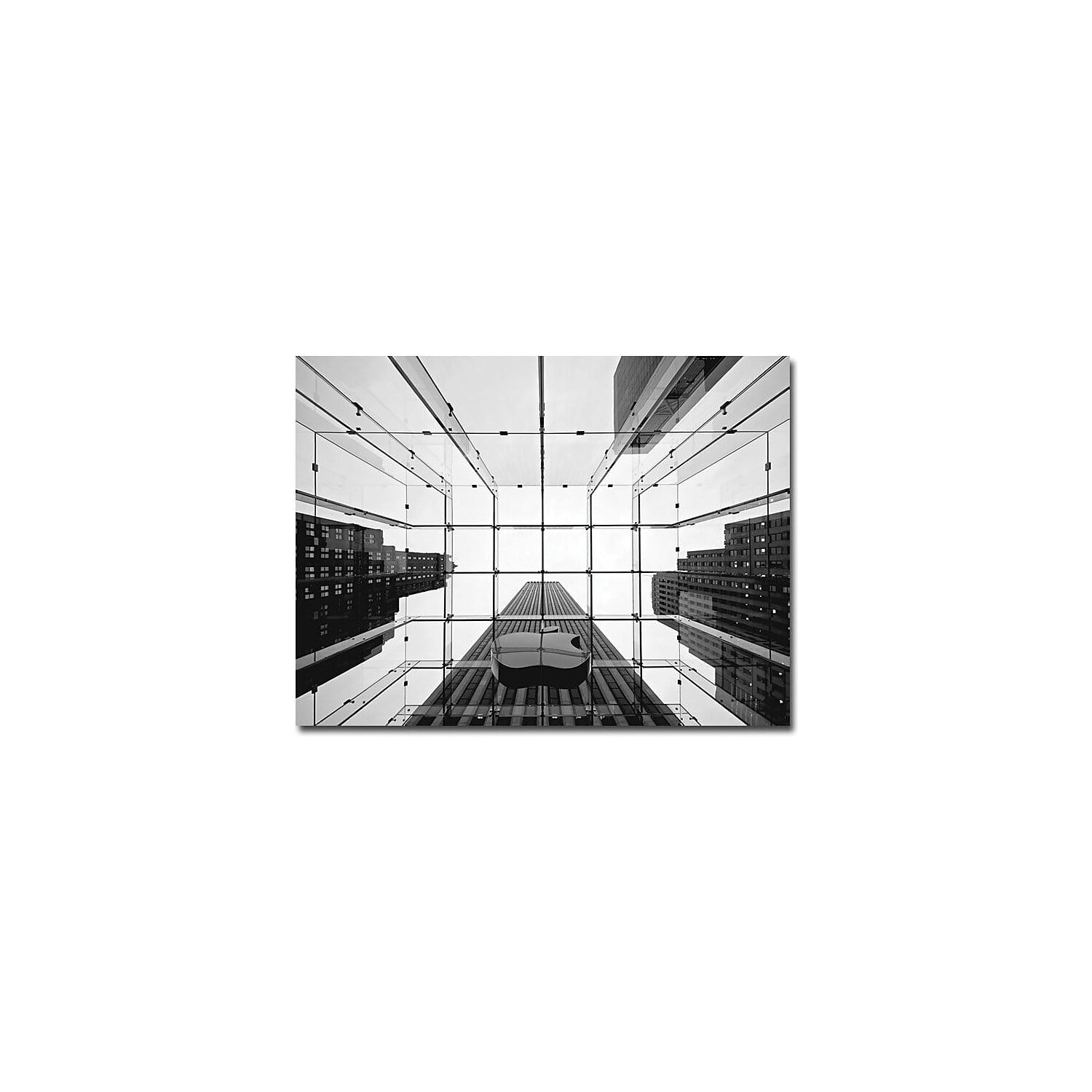 Trademark Art "Big Apple I" Canvas Art by Nina Papoirek