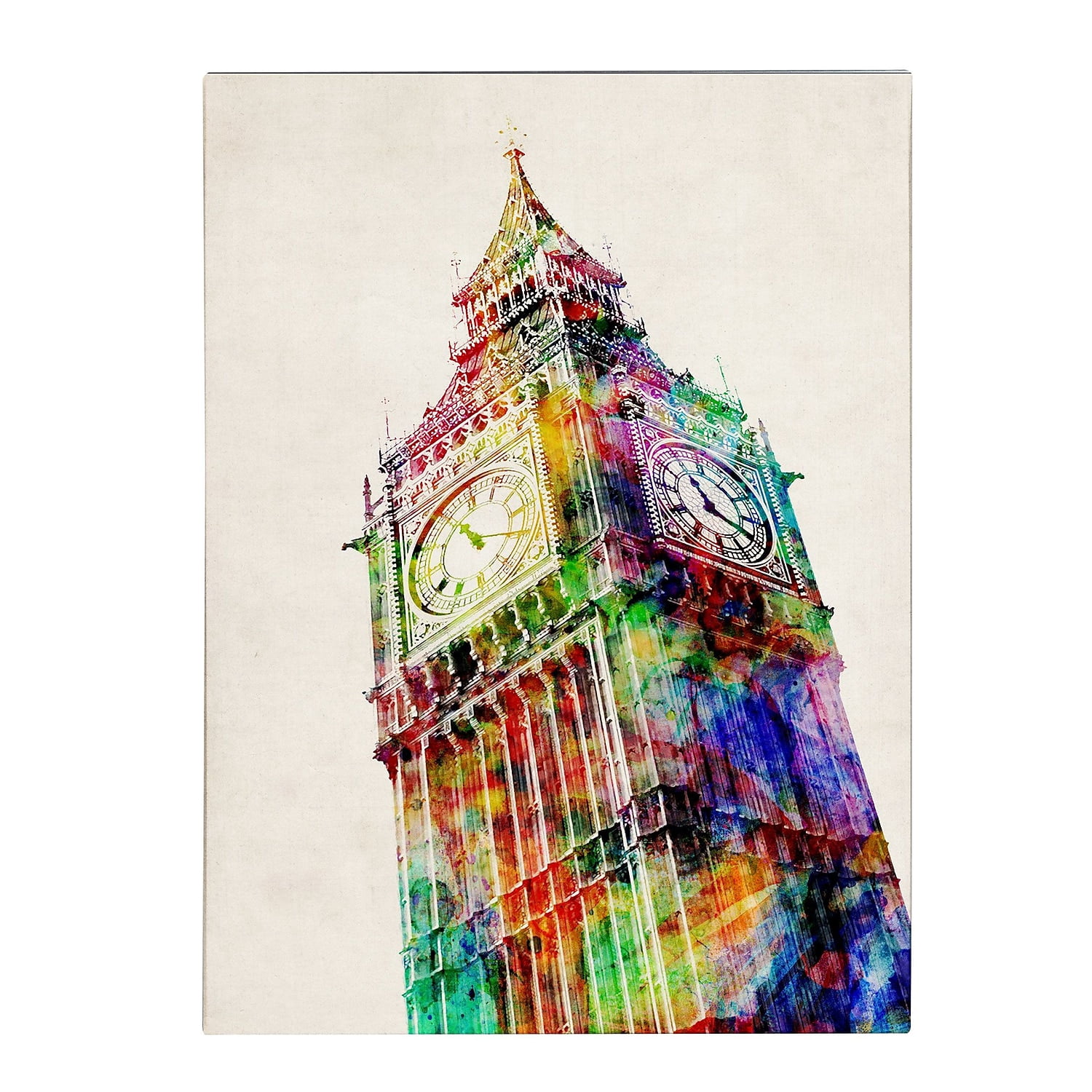 Trademark Art 'Big Ben' Canvas Art by Michael Tompsett