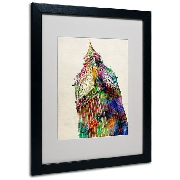 Trademark Art 'Big Ben' Canvas Art by Michael Tompsett