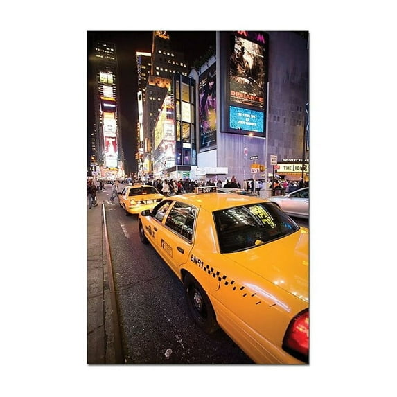 Trademark Art "Big Lights" Canvas Art by Yale Gurney