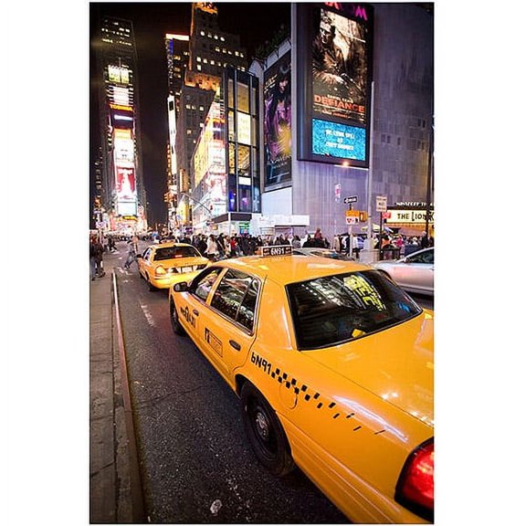 Trademark Art "Big Lights" Canvas Art by Yale Gurney