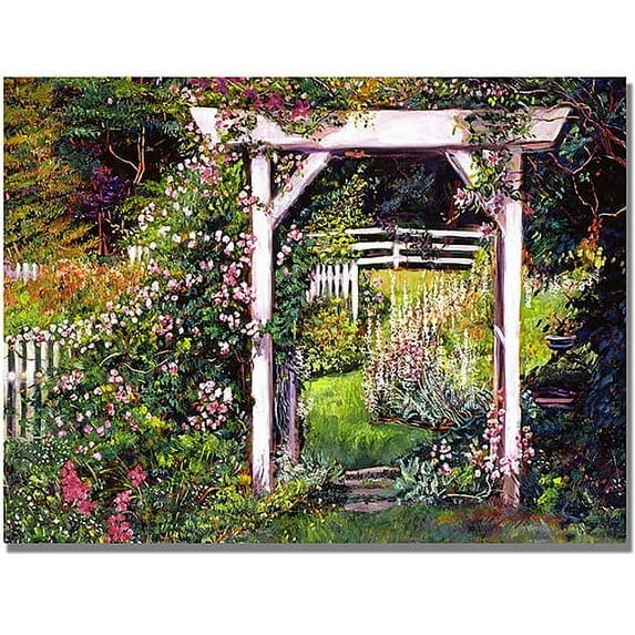 Trademark Art "Botanical Paradise" Canvas Wall Art by David Lloyd Glover